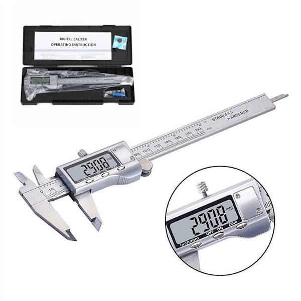 Digital Vernier Caliper Micrometer rustfrit stål