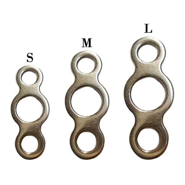 20/30 st Fishing Lure Connector Fishing Solid Ring L L