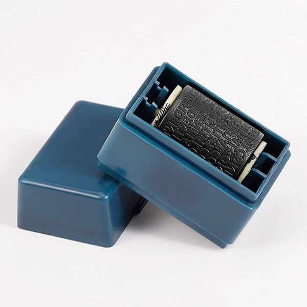 Roller Stamp Security Data Defender MÖRKBLÅ dark blue