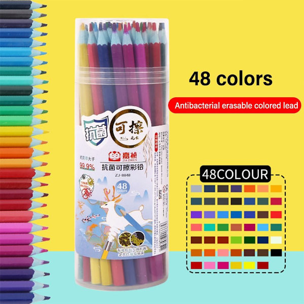 Färg Penna Färg Bly Pensel 48FÄRG 48FÄRG 48Colors