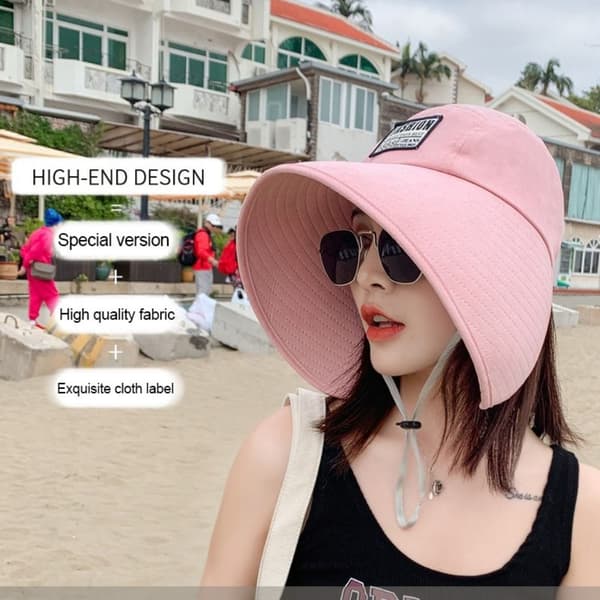 Dame Hat Sommer Hat GRÅ grey