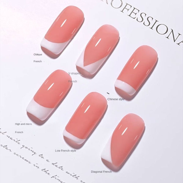 Nail Art Silikon Printer Fransk Manikyr Stamper Nail Art