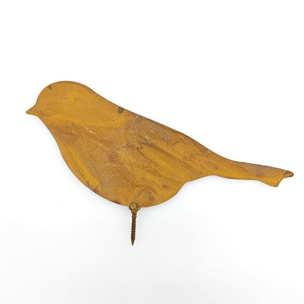Rusty Metal Birds Bird Figurine C C C