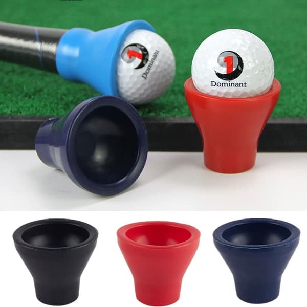Golfbold Sugekop Golf Tee SORT Black