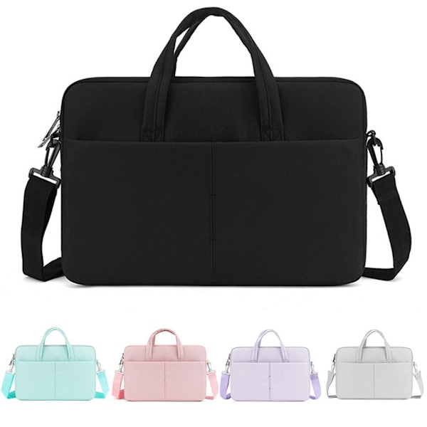 13 14 15 tommers håndveske for bærbar PC SVART 15,6 TOMMES Black 15.6 inch