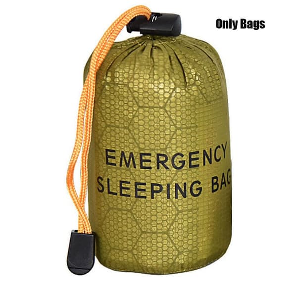 PE Emergency Bag Survival Sleeping Bag 2 2 2