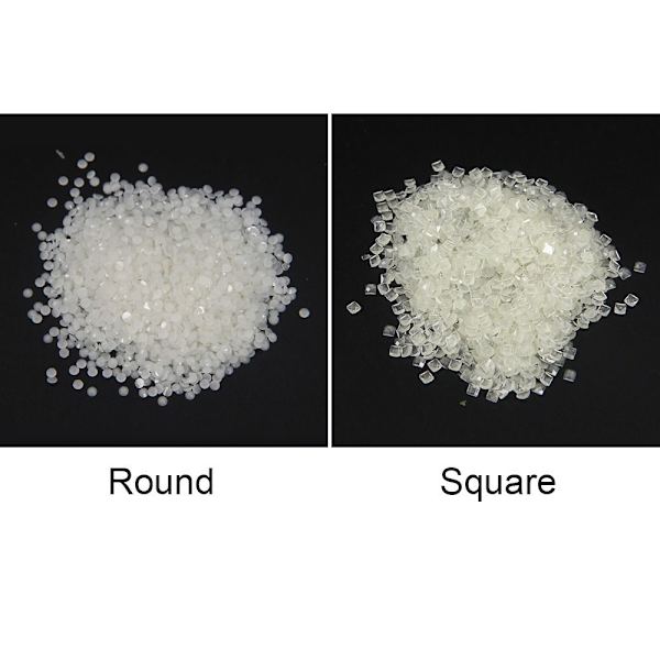 Glow in Dark Resin Stone Lysende Rhinestone 100GROUND RUND 100gRound