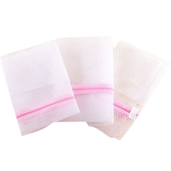 3 Styck Mesh Maskintvättpåsar Mesh 3Pcs