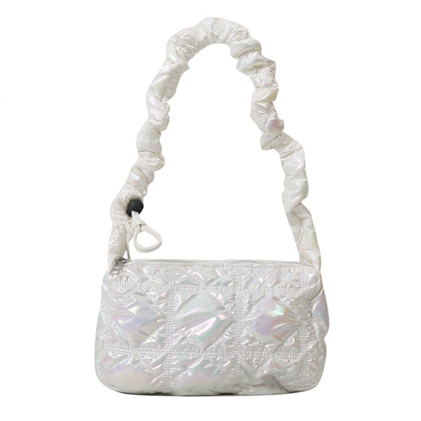 Quiltede Skuldertasker Messenger Tasker HVID white