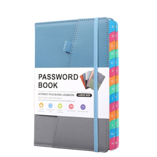 A5 Password Book Password Keeper Book 03 03 03