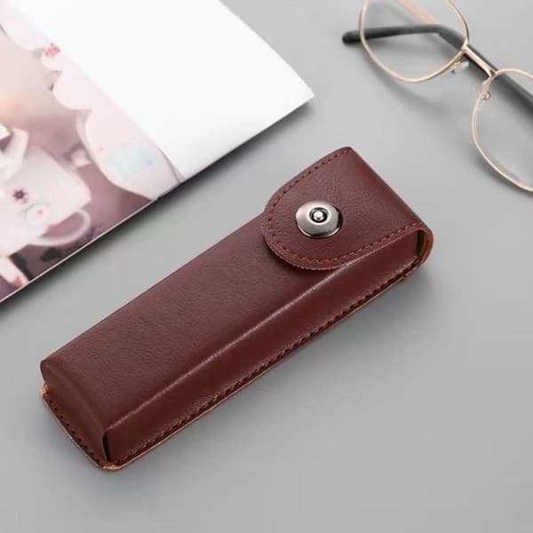 Glasögon Förvaringslåda Case BRUN brown