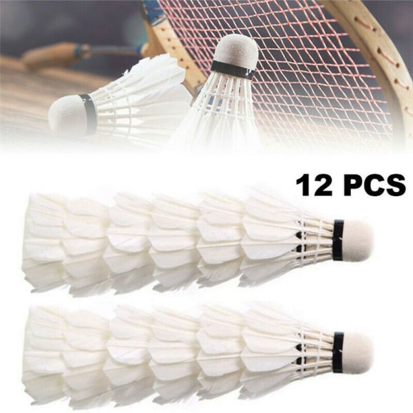 12st fjäderbollar Badmintonboll