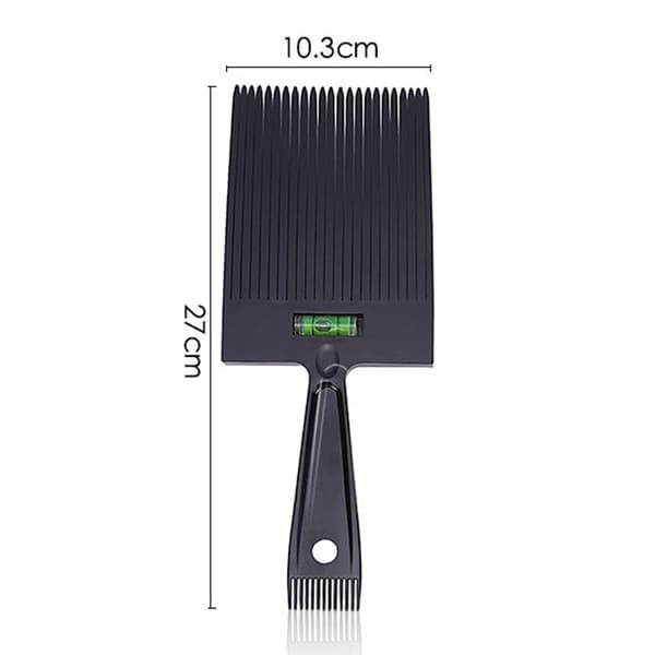 Flat Top Guide Comb Hårklipp Clipper Comb SVART black