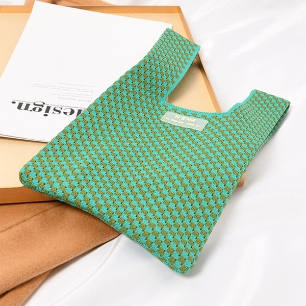 Knit Handbag Kangaskassi 2 2 2