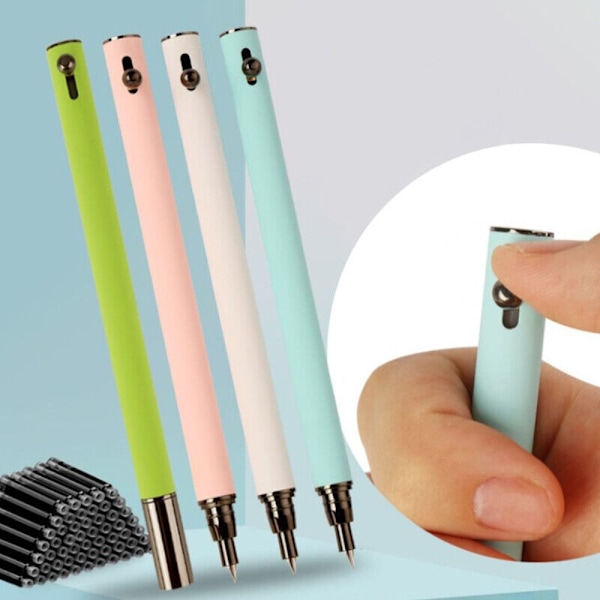 Fyldepen Blæk Pen MAT SORT Matte Black