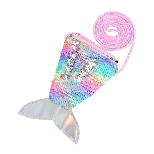 Mermaid Tail Myntpung Nøkler Pose Kortholder HVIT&FLERE FARGER White&Multicolor