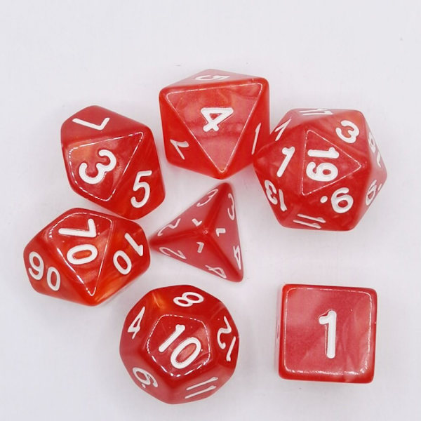 7 st/ set DND-tärningar Polyedriska tärningar STYLE 5 STYLE 5 Style 5