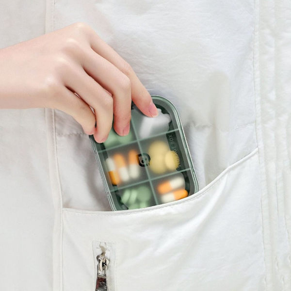 Medicin Pill Box Medicin Container Box STYLE 6 STYLE 6 Style 6