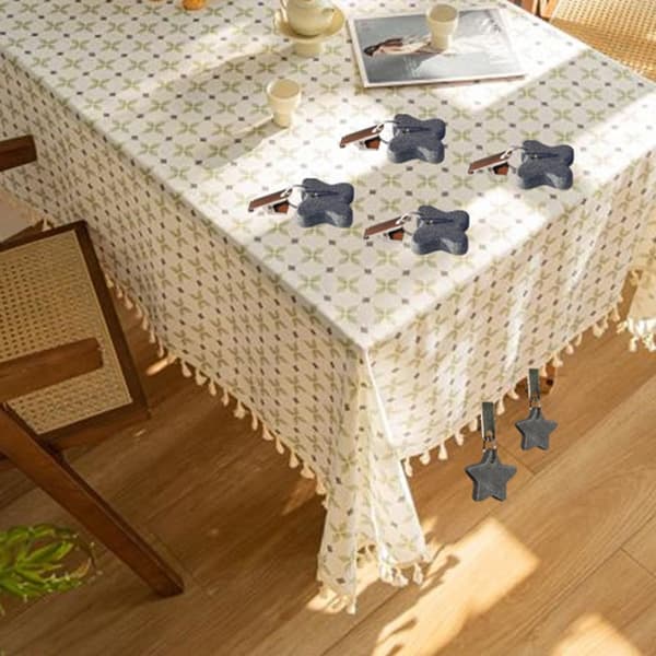 4 stk dukklips borddeksel Decorat 4X4X1CMBUTTERFLY 4x4x1cmButterfly