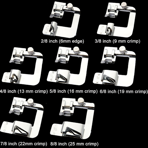 Symaskinefodstrykfod 2/8INCH 2/8INCH 2/8inch