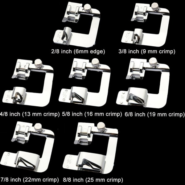 Symaskinfot trykkfot 3/8INCH 3/8INCH 3/8inch