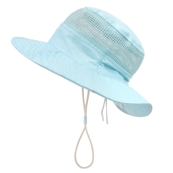 Bucket Hat Beach Cap LYSEBLÅ light blue