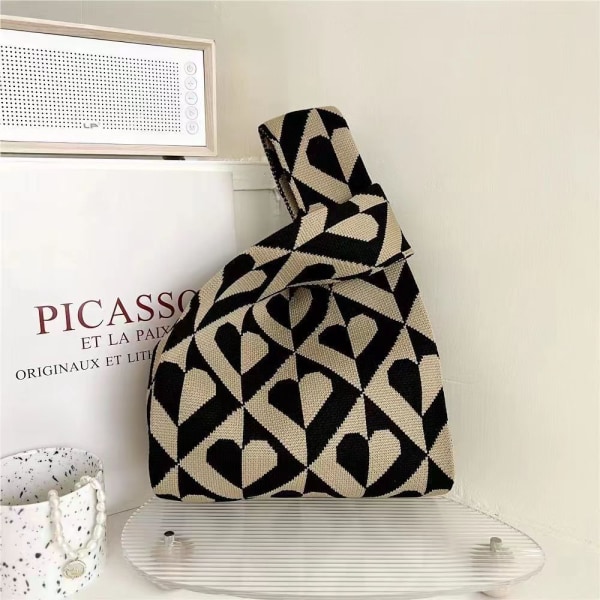 Knitting Bag Kangaskassi PINK pink