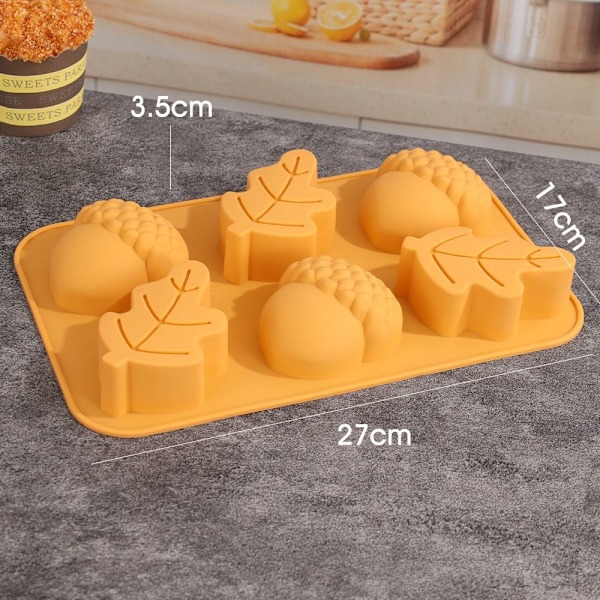 Pumkinformet Moussekakeform D D