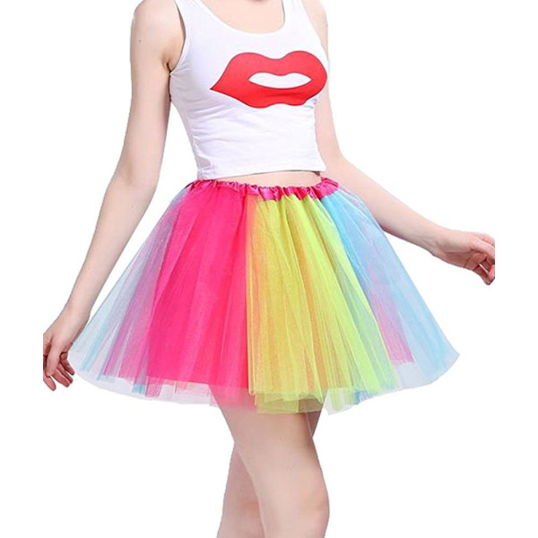 Tutu Skirt Dance Pettiskirt 4 4 4