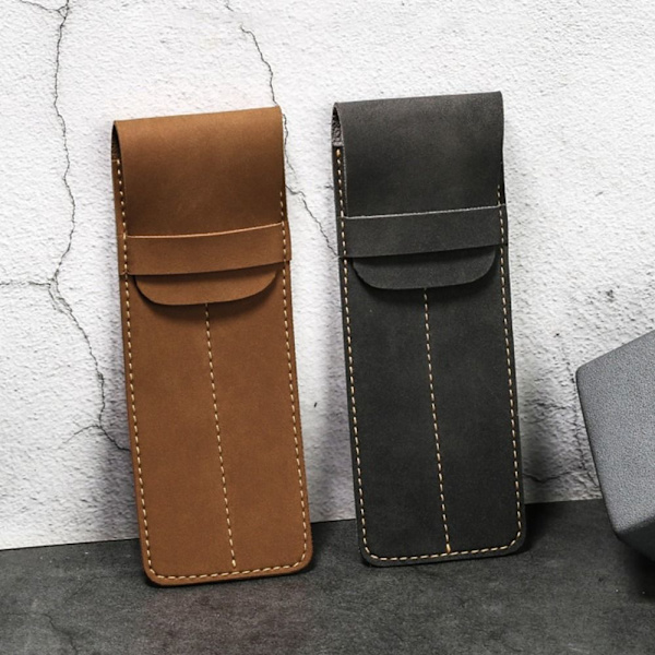 2st Blyertspåse Pappersväska GRÅ 2ST 2ST grey 2pcs-2pcs
