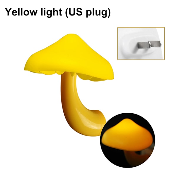 LED-lys Svampe-natlys 5 5 5