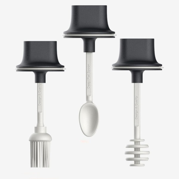 Kryddburk i glas SVART C C black C-C