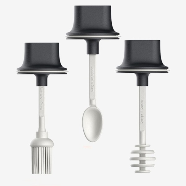 Krydderiboks i glas SORT C C black C-C