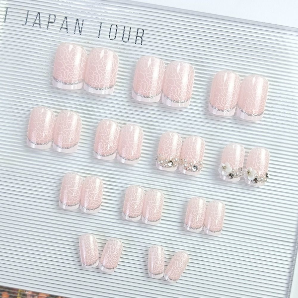 Fake Nails Flat Head 3 3 3