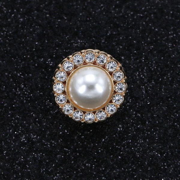 Rintaneulat Pins tekojalokivinappi 18MMB B 18MMB
