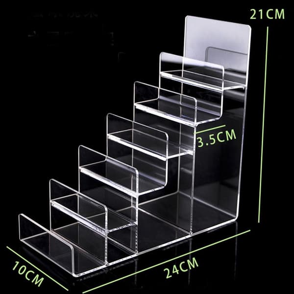 Clear Display Risers Lommebokholder Stativ Handbag Purse Display