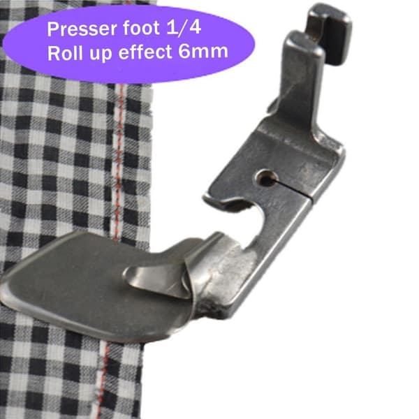 Böjd böjd pressarfot Böjd fållfot 6MM 6mm
