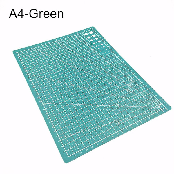 Leikkuumatto Leikkuulauta A4-VIHREÄ A4-VIHREÄ A4-Green