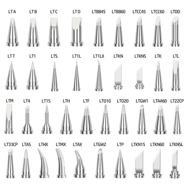 LT-serien Sveisetips Loddebolthode LT1S LT1S LT1S