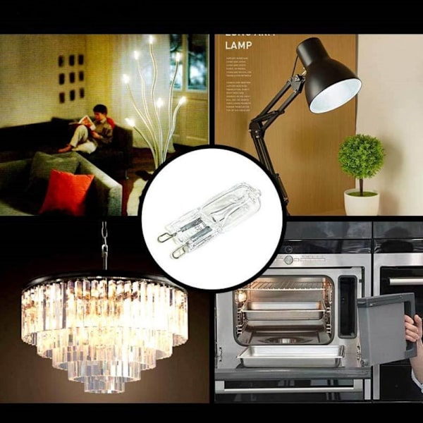10 stk halogen pærer glødelampe 40W 40W