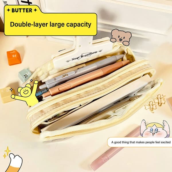 Pennepose Blyantboks HVIT White