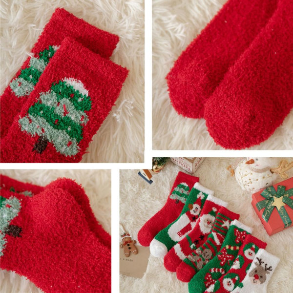 Julstrumpor Mid Tube Socks 6 6 6