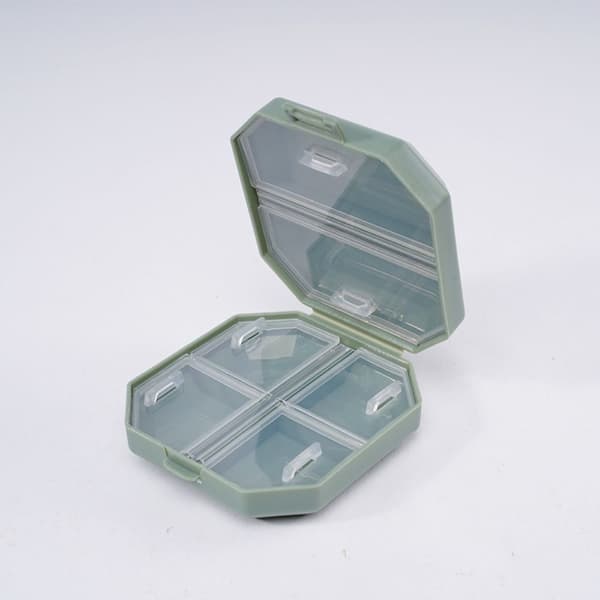 2st Pill Box Dispenser Medicinaskar BLÅ Blue