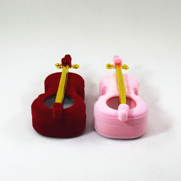 1 stycke cello presentask Case RÖD red