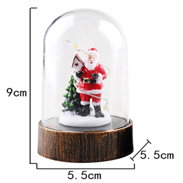 Christmas Led Snowman Natlampe JULLEMANN Santa Claus