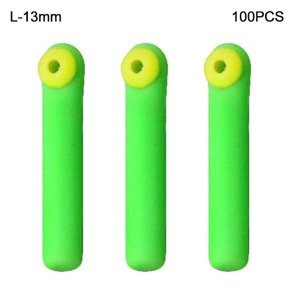 100st Dual Core Float Seat Fiskekrokar Tillbehör L-13MM L-13MM L-13mm