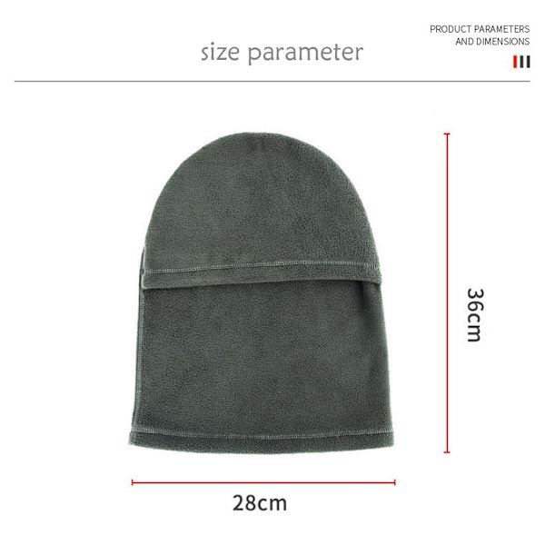 Balaclava vintermössa MÖRKGRÅ dark grey