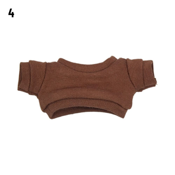 20 cm T-shirt för dockakläder Tecknad docka 4 4 4