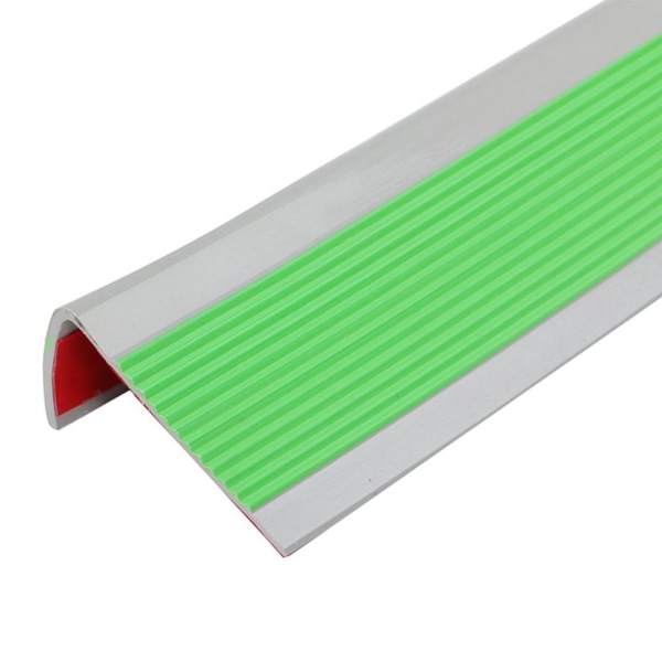 100cm Anti-skli Strip Mot Mekanisk Skade GRØNN&GRÅ green&grey 5.0x2.5cm