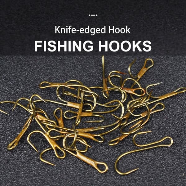 20 kpl Double kalastuskoukku Anchor Fishhook 4 4 4